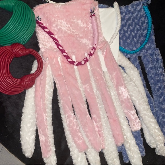 Pink Fringe Crossbody Bag - Picture 6 of 6